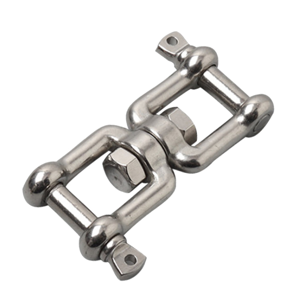 Boat Jaw Anchor Chain Swivel Connector Shackle 316 Stainless Steel 8mm