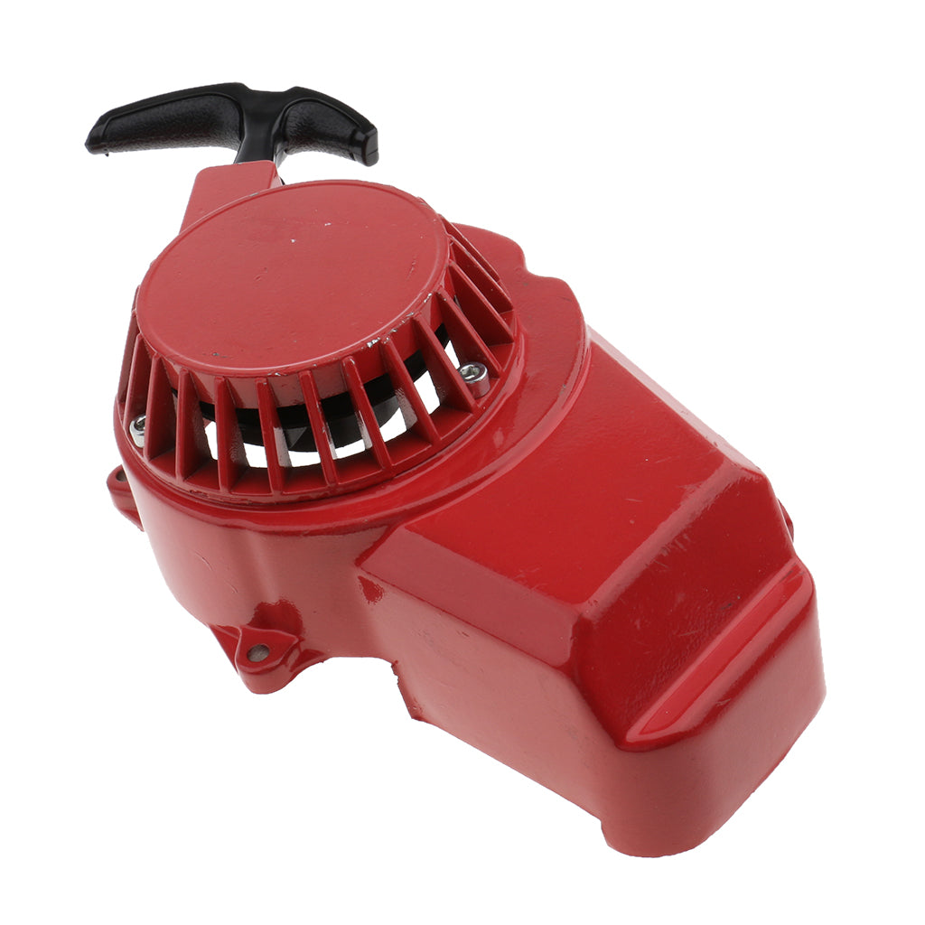 Metal Pull Start Recoil Starter for 49cc Mini Pocket Dirt Bike Red