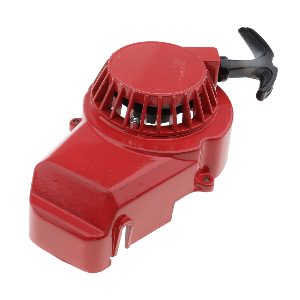 Metal Pull Start Recoil Starter for 49cc Mini Pocket Dirt Bike Red