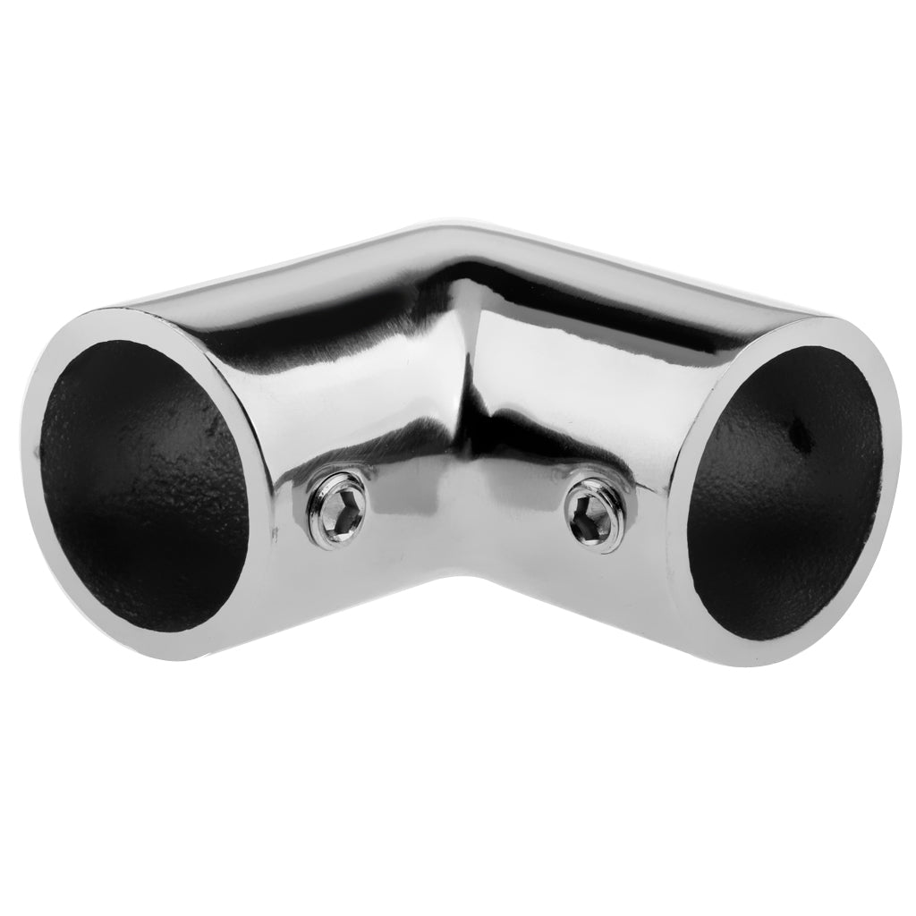 Boat Marine Hand Rail Fitting 90 Degree Elbow 316 Stainless Steel 22mm