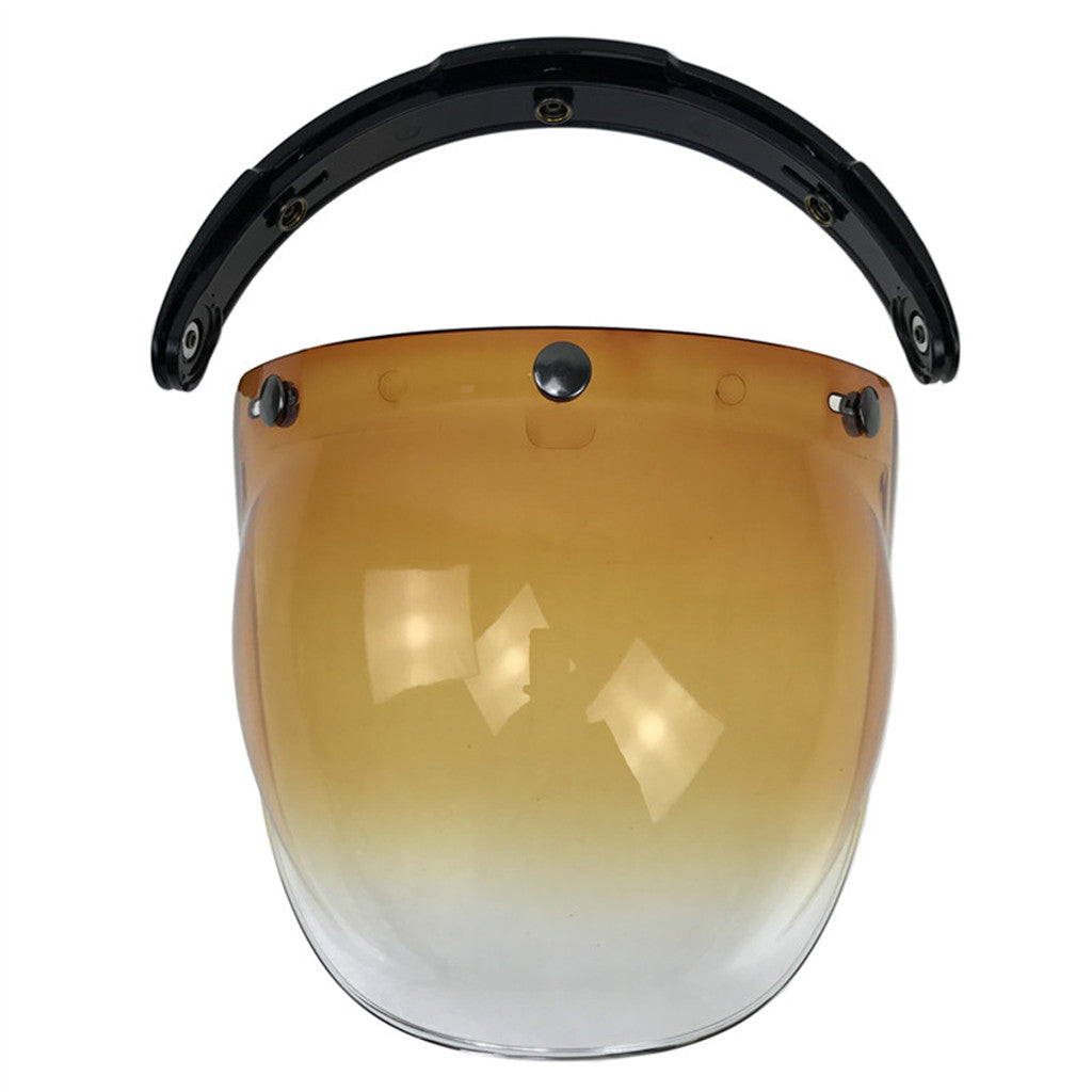 Bubble Shield for Biltwell Bonanza 3-Snap Motorcycle Helmets 6