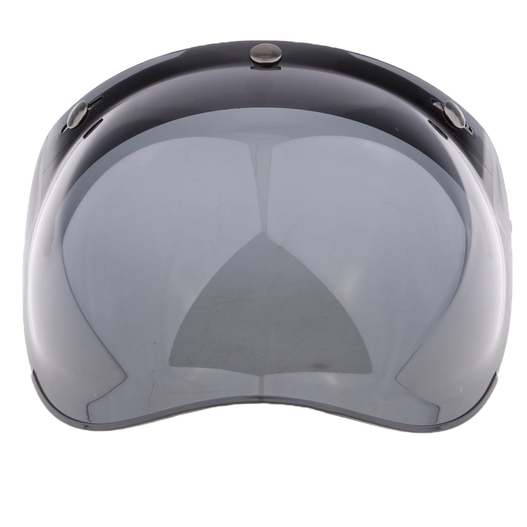 3-Snap Bubble Wind Shield Visor for Bonanza Biltwell Motorcycle Helmets 7