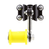 Motorcycle Motorbike Chain Tensioner Bolt on Roller Adjuster Tool Black