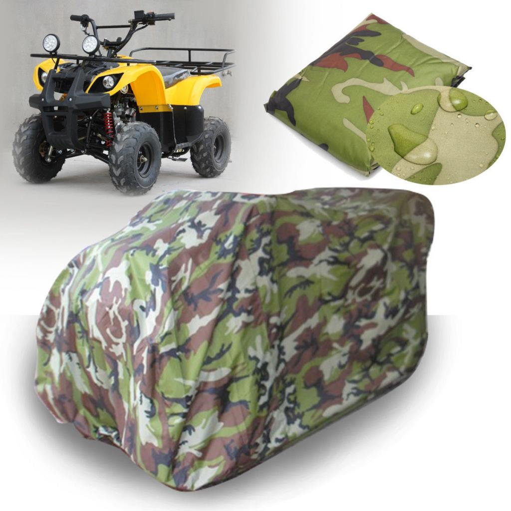 Universal Camo ATV Quad Bike Cover Waterproof Dustproof Anti-UV Snow M