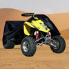 Black ATV Quad Bike Waterproof Dustproof Anti-UV Protector Cover M