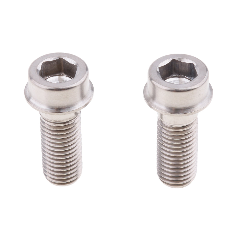 Titanium Motorcycle Brake Caliper Mounting Bolt Screws M10x1.25x25mm