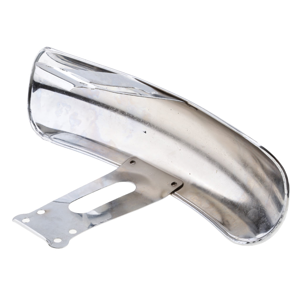 Motorcycle Front Fender Mudguard Mud Guard for Honda CG125 Chrome