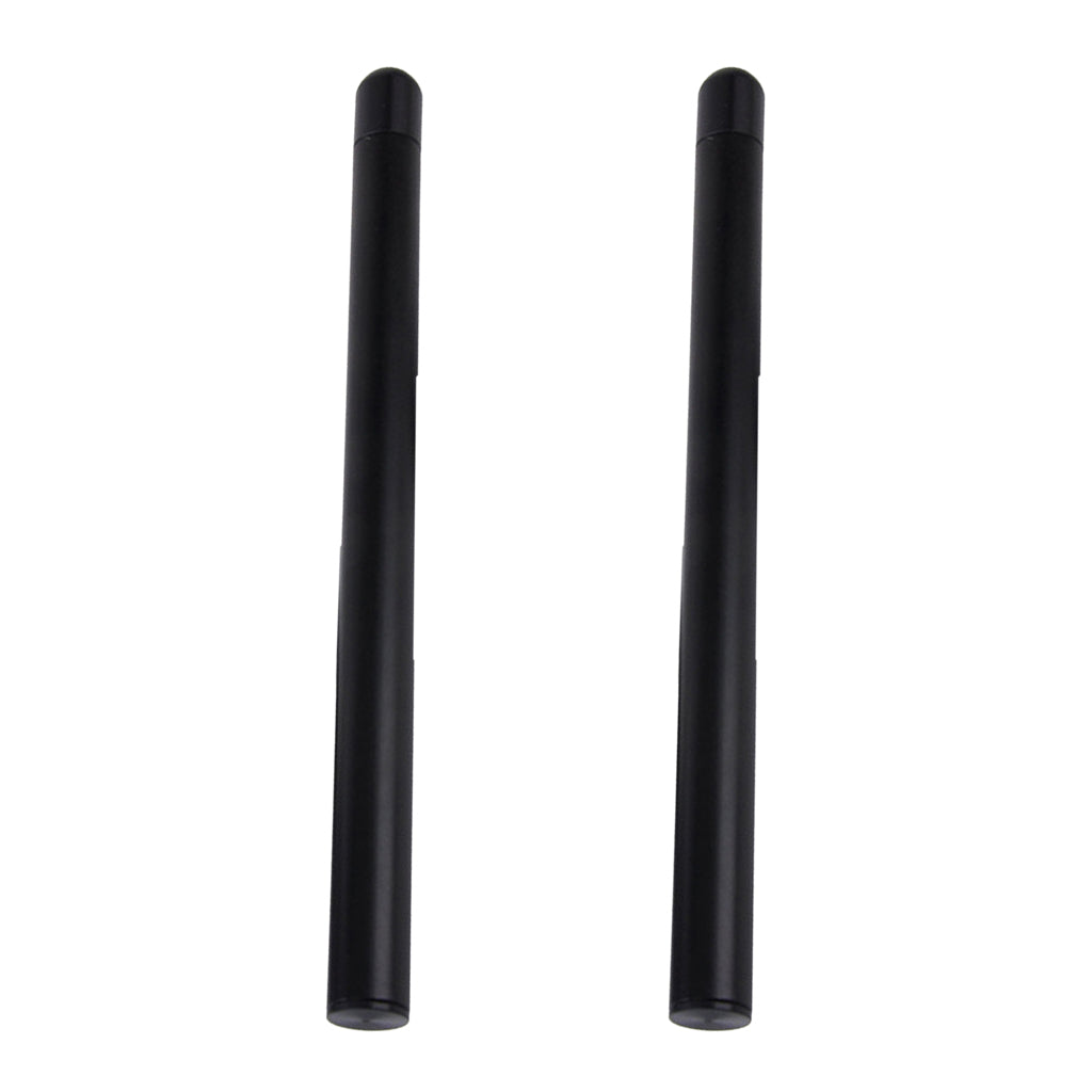 2 Pieces 22mm 7/8" Handle Bar Handlebars Grips Tubes for Motorcycle Black