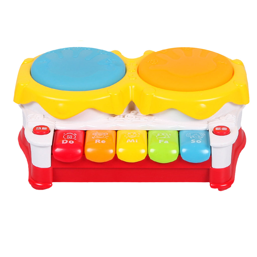 Multifunctional Musicial Hand Beat Drum Story Electronic Organ Baby Kids Toy