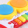 Multifunctional Musicial Hand Beat Drum Story Electronic Organ Baby Kids Toy