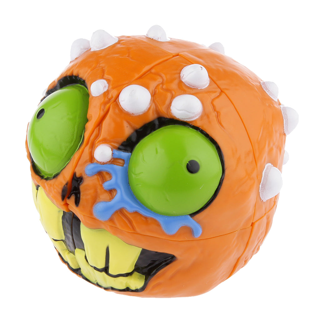 Novelty Pumpkin Skull Magic Cube Speed Twist Puzzle Brain Teaser Toys