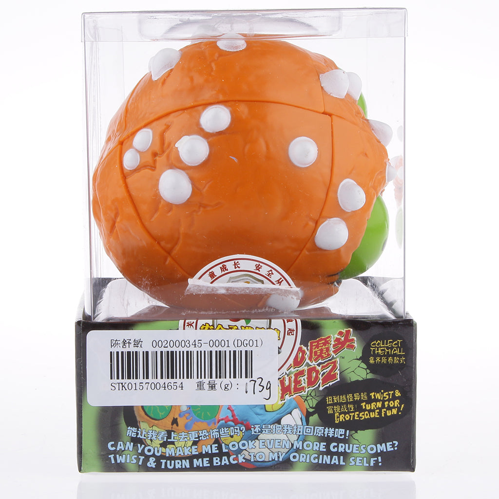 Novelty Pumpkin Skull Magic Cube Speed Twist Puzzle Brain Teaser Toys