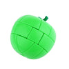 Load image into Gallery viewer, 3x3 Green Fancy Apple Magic Cube Smooth Twist Puzzle Brain Teaser Toys