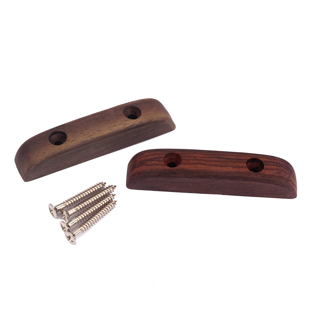 2pcs Rosewood Bass Guitar Thumb Rest