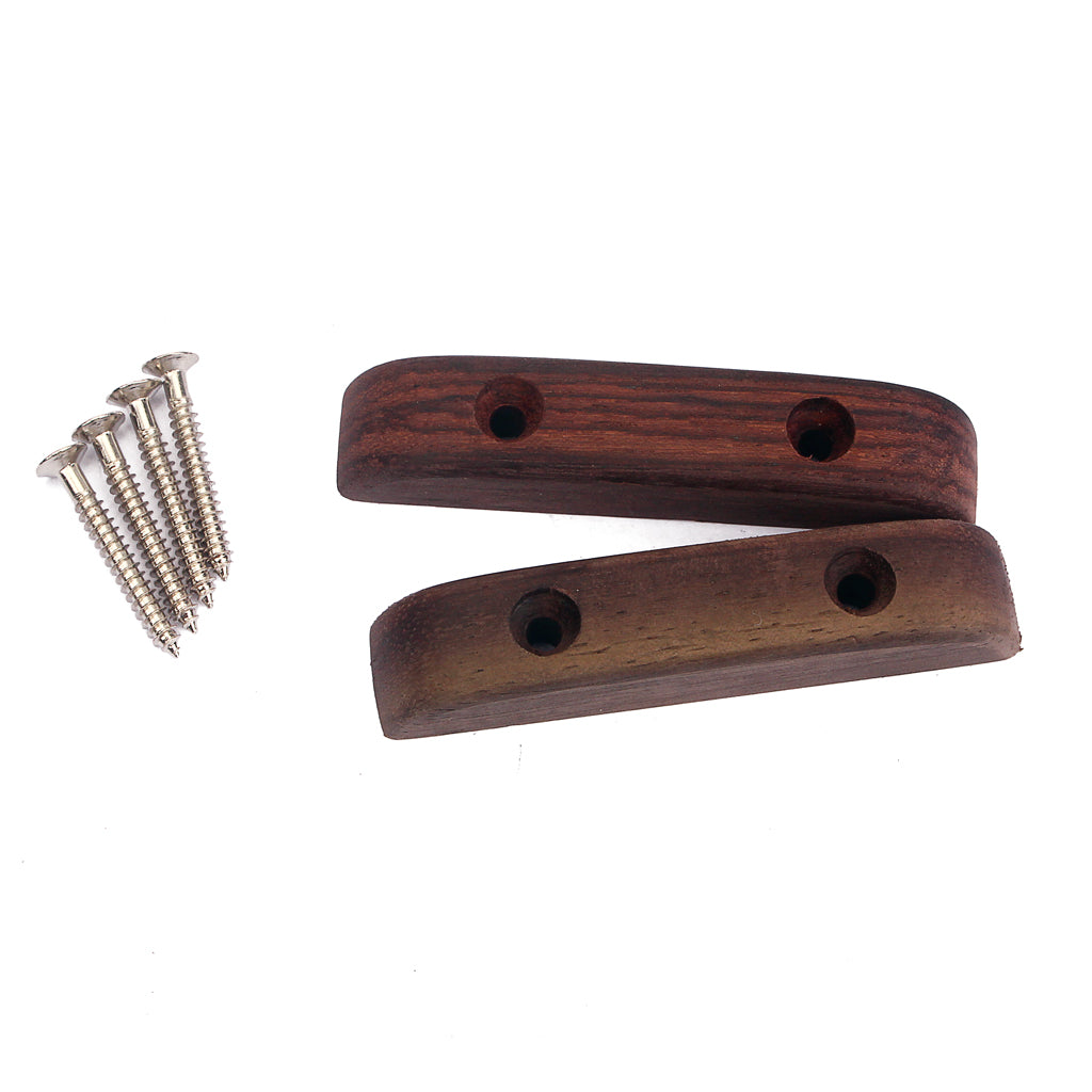 2pcs Rosewood Bass Guitar Thumb Rest