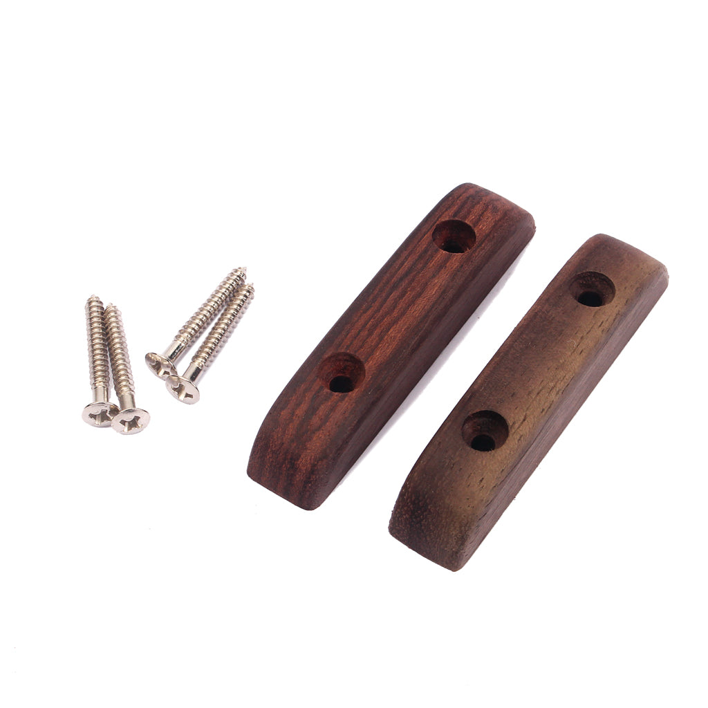 2pcs Rosewood Bass Guitar Thumb Rest