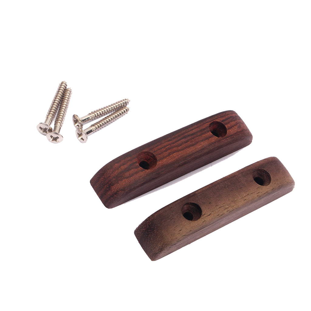 2pcs Rosewood Bass Guitar Thumb Rest