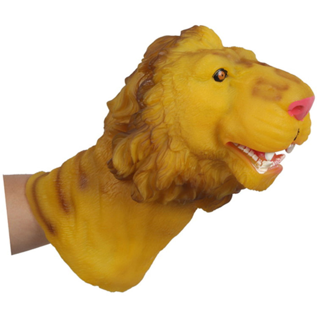 Lion Head Action Figure Hand Puppet Toy
