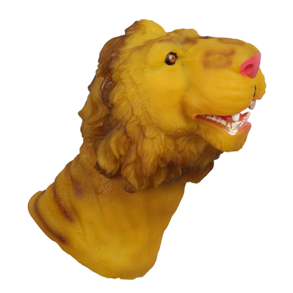 Lion Head Action Figure Hand Puppet Toy