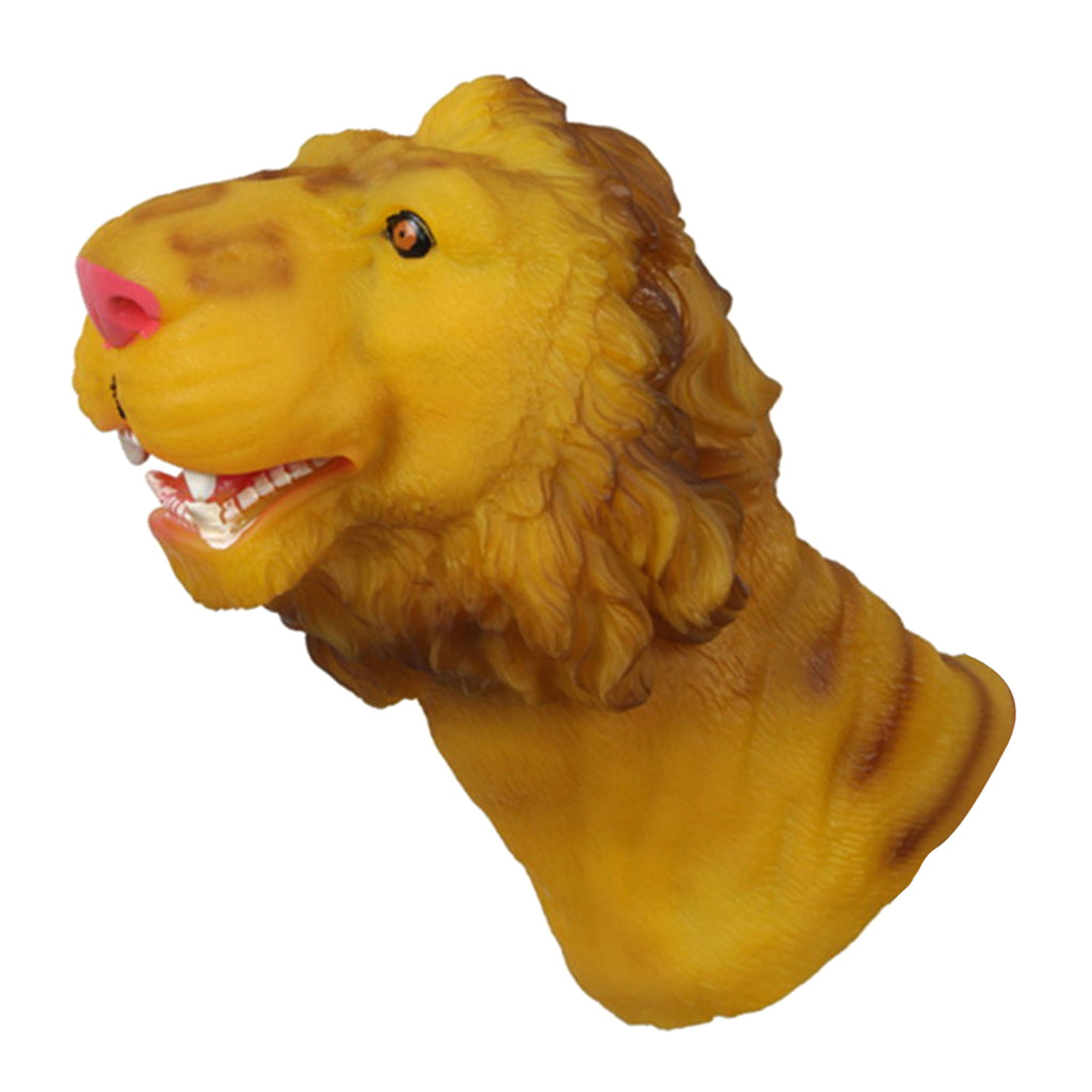 Lion Head Action Figure Hand Puppet Toy