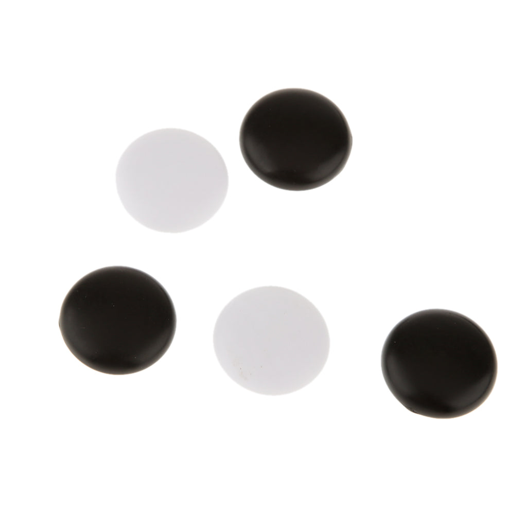 Go Game Black White Plastic Pieces Full Size Standard Set Educational Game