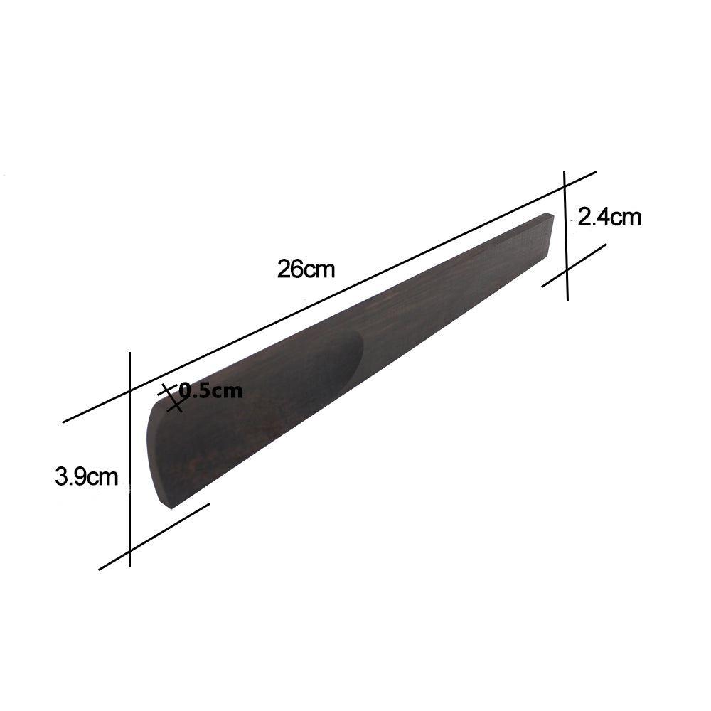 Ebony Fingerboard for Violin 4/4