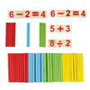 Kids Wooden Counting Sticks Set