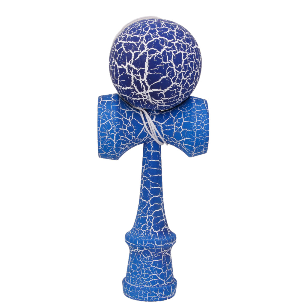 Wooden Crack Paint Kendama Toys- Blue