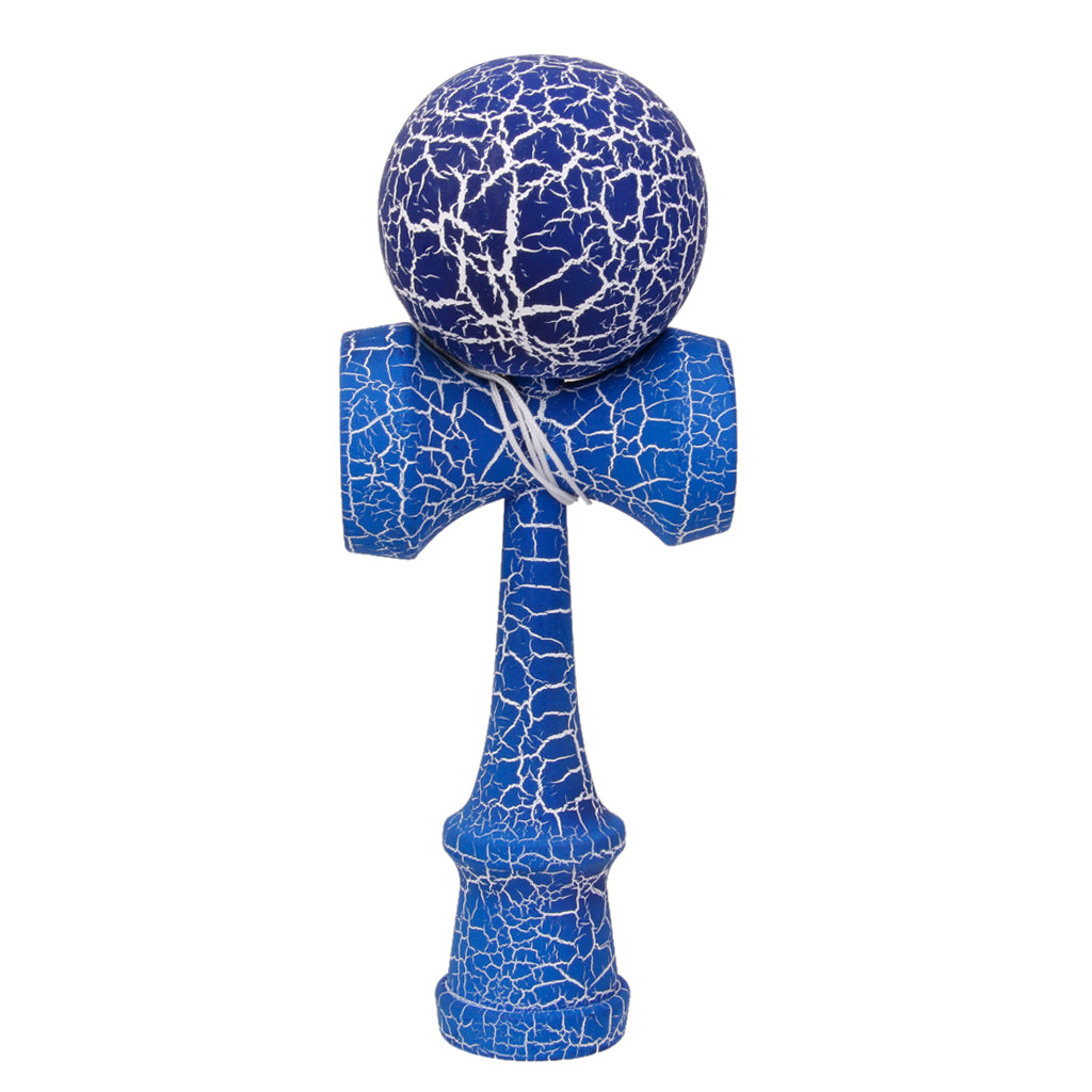 Wooden Crack Paint Kendama Toys- Blue