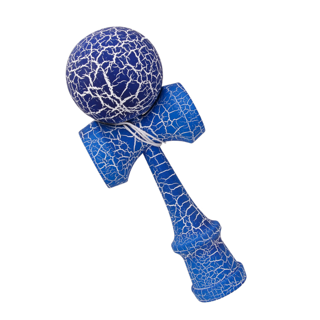 Wooden Crack Paint Kendama Toys- Blue