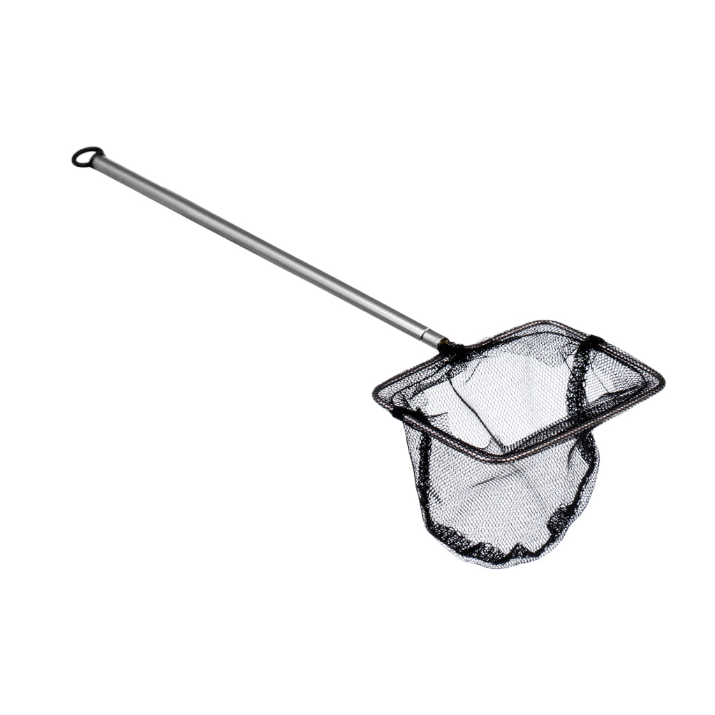 Adjustable Square Aquarium Shrimp Fish Tank Net 3 Section Extendable Handle