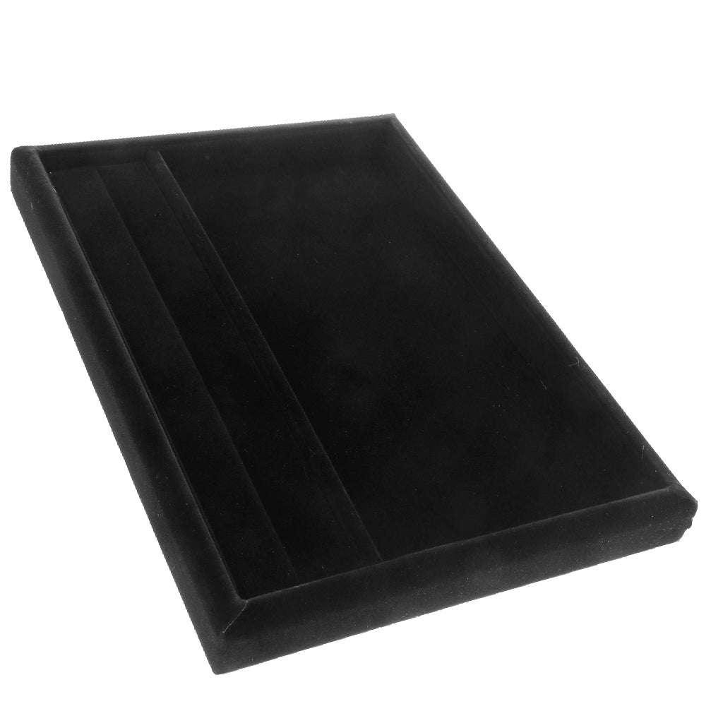 Velvet Jewelry Trays Catch All Jewelry Display Tray Case Black Velvet