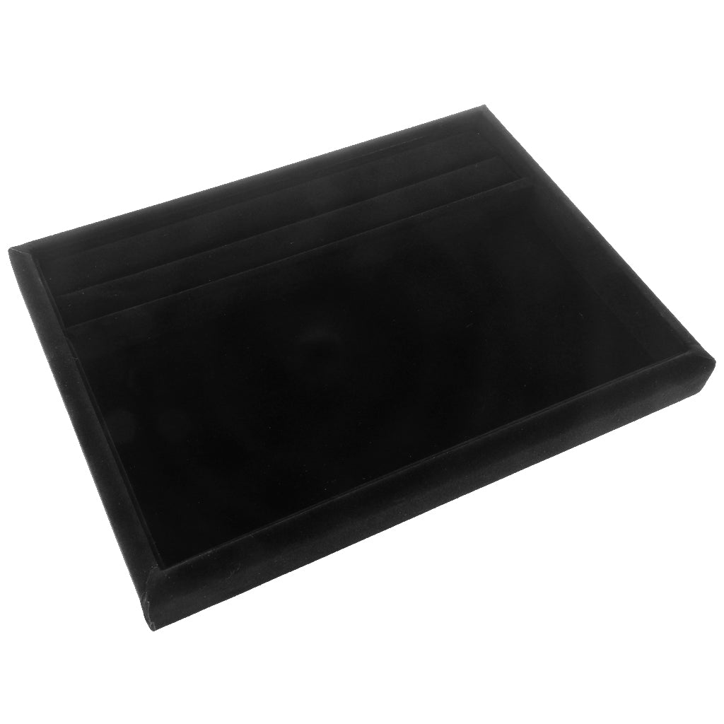 Velvet Jewelry Trays Catch All Jewelry Display Tray Case Black Velvet