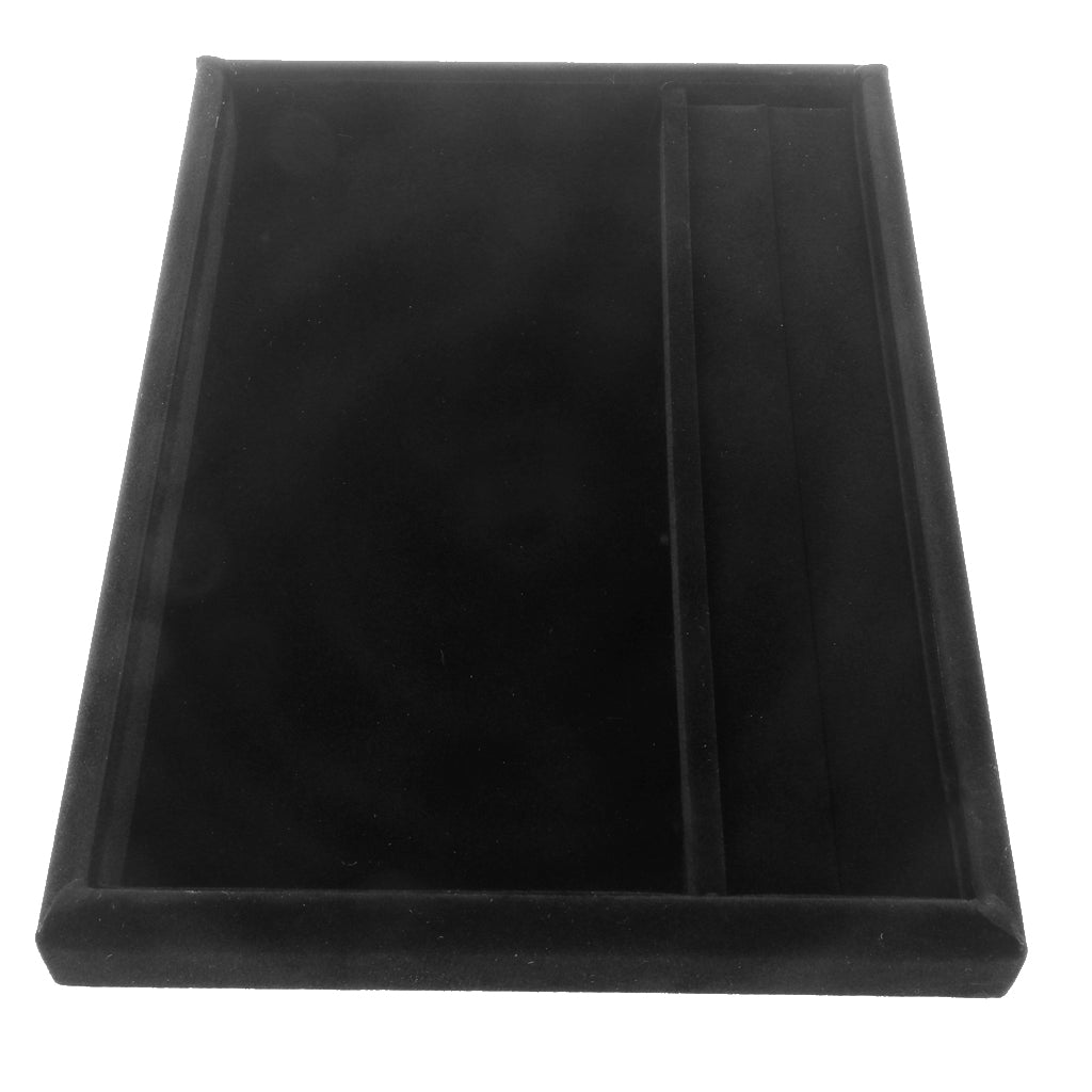 Velvet Jewelry Trays Catch All Jewelry Display Tray Case Black Velvet