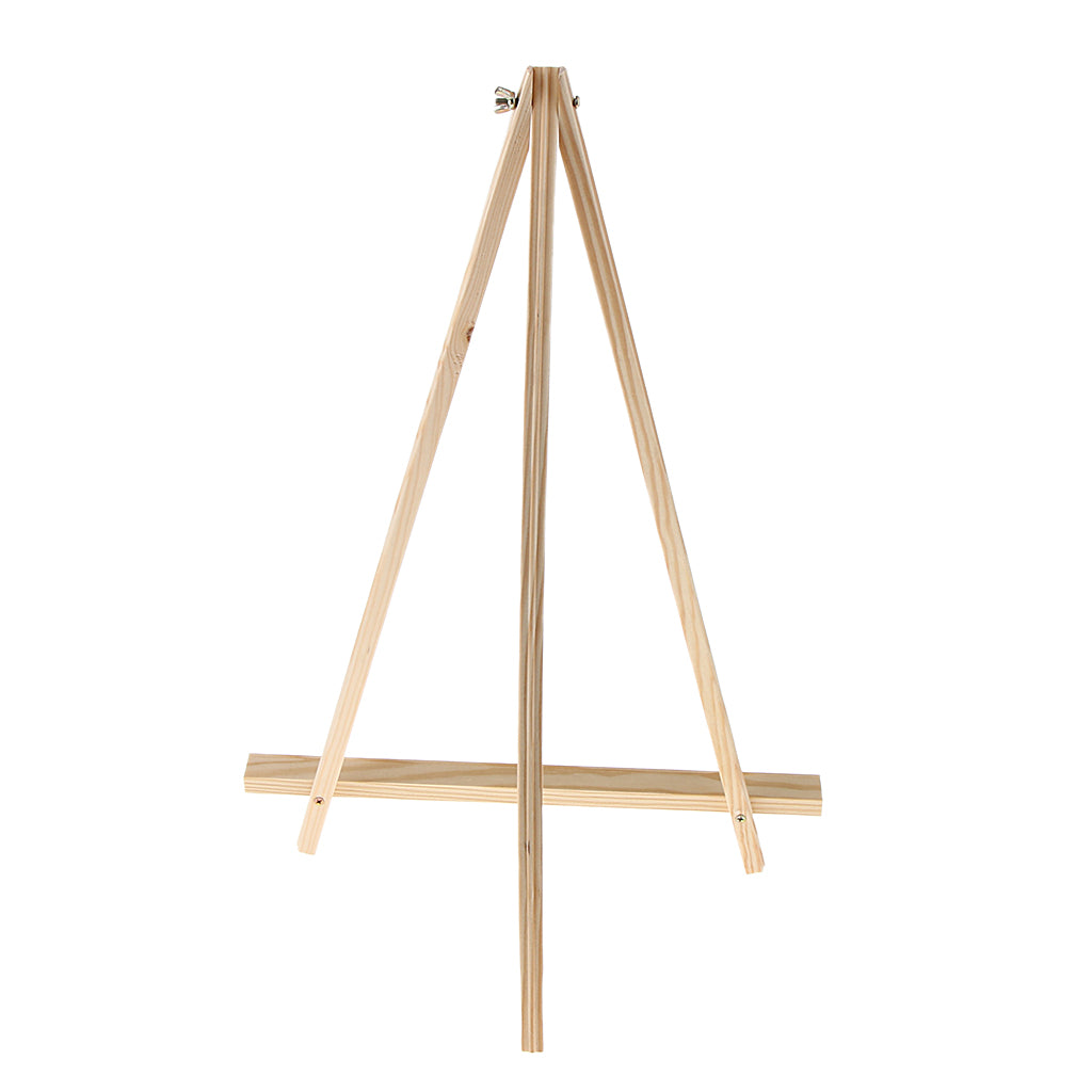 Natural Wood Display Stand for Display Photo Frames and Jewelry Holder L