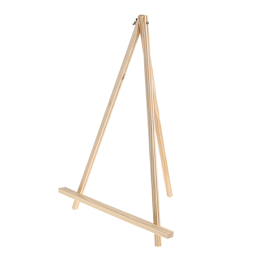 Natural Wood Display Stand for Display Photo Frames and Jewelry Holder L