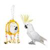 2Pcs / Set Pet Bird Mirror Toy Parrot Mirrors with Bell 1