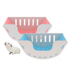 Ship Shape Small Hamster House Cages Squirrel Villa Hut Play Toy pink