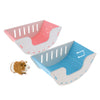 Ship Shape Small Hamster House Cages Squirrel Villa Hut Play Toy pink