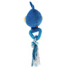 Pet Dog Cat Play Squeaky Sound Vocal Rope Knot Toys  Little Bird Style-Blue