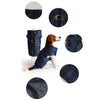 Spring Summer Denim Vest Coat Clothes T Shirt for Pet Dog  Deep Blue-XXL