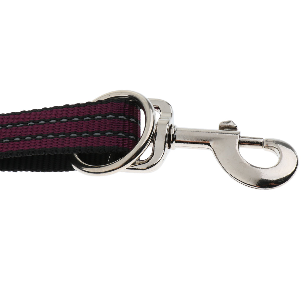 Adjustable Pet Dog Cat Car Seat Belt Strap Restraint Safety Leads Purple