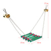 Pet Parrot Chew Swing/Tunnel/Bell Toys Cage Decoration Hanging Toy Swing