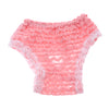 4Pcs Chiffon Female Pet Dog Physiological Pants Underwear Diaper Pink M