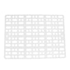 Small Animal Cage Hole Mat Comfort Pieces Pad For Bunny Mouse Hamster Cage Transparent