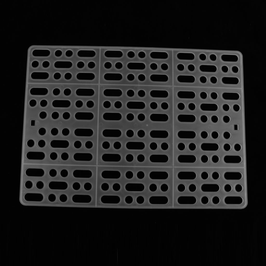 Small Animal Cage Hole Mat Comfort Pieces Pad For Bunny Mouse Hamster Cage Transparent