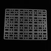 Small Animal Cage Hole Mat Comfort Pieces Pad For Bunny Mouse Hamster Cage Transparent