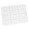 Small Animal Cage Hole Mat Comfort Pieces Pad For Bunny Mouse Hamster Cage Transparent