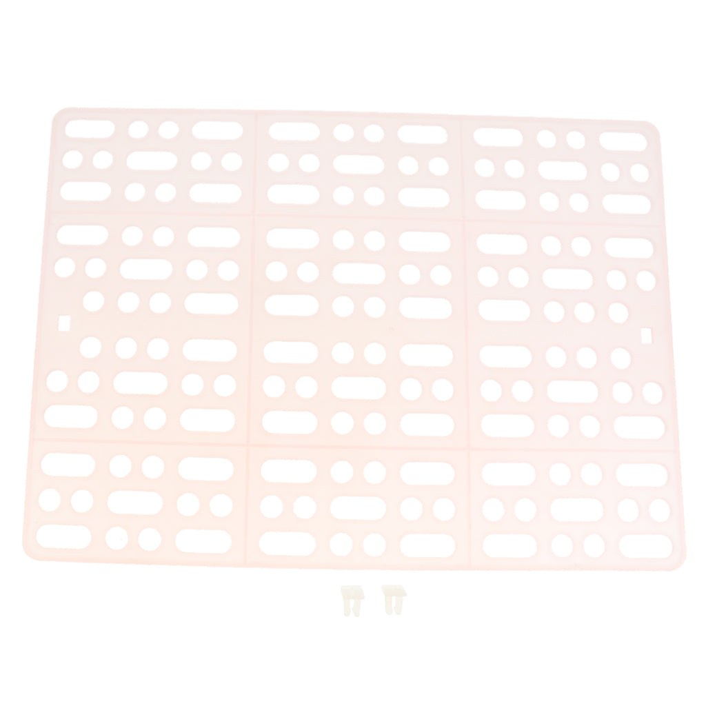 Small Animal Cage Hole Mat Comfort Pieces Pad For Bunny Mouse Hamster Cage Pink