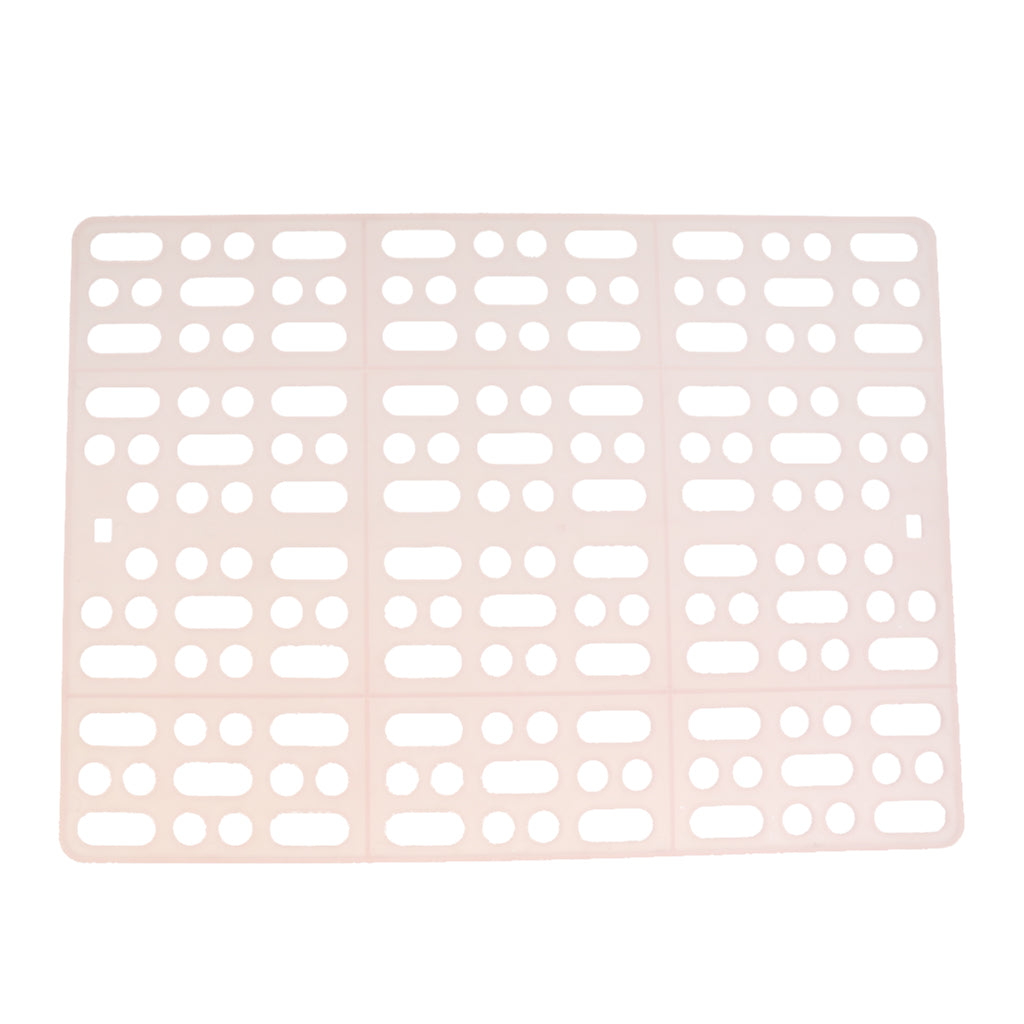 Small Animal Cage Hole Mat Comfort Pieces Pad For Bunny Mouse Hamster Cage Pink